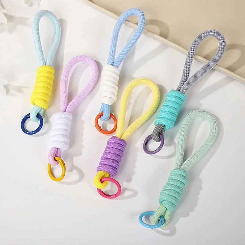 Mesh Lanyard Car Keychain Double Color Braided Rope for Women Mobile Phone Strap Bag Pendant Car Key Rings Accessorie DIY Gift
Mesh Lanyard Car Keychain Double Color Braided Rope for Women Mobile Phone Strap Bag Pendant Car Key Rings Accessorie DIY Gift