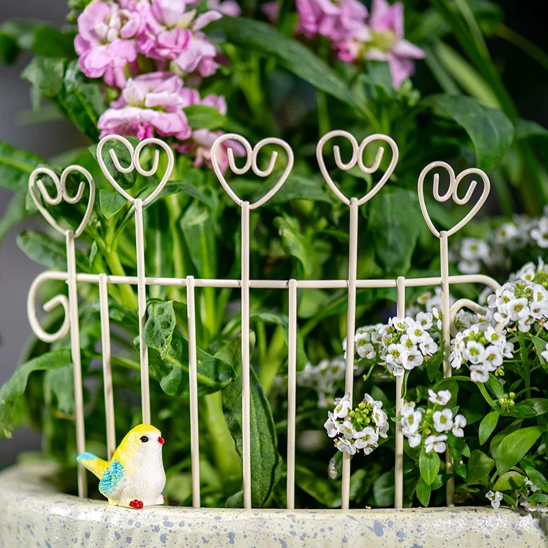 Whimsical Mini Iron FlowerPot Fence Creative Garden Decor for DIY Micro Landscape Fairy Gardens Succulents Plant Arrangement
Whimsical Mini Iron FlowerPot Fence Creative Garden Decor for DIY Micro Landscape Fairy Gardens Succulents Plant Arrangement