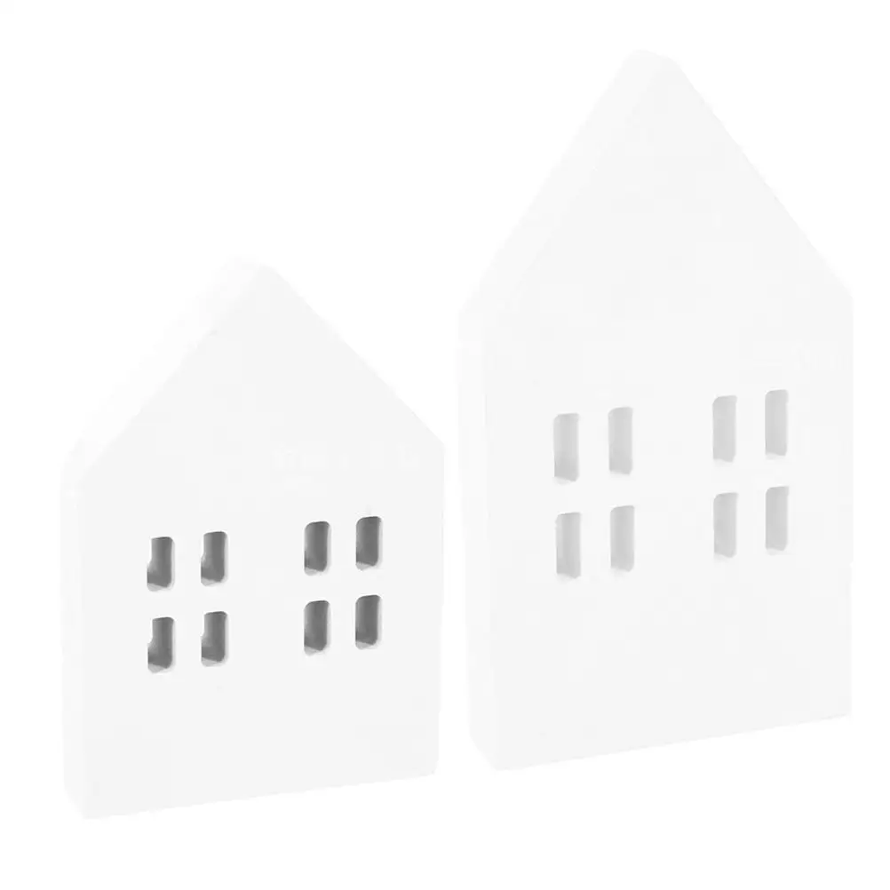 2Pcs Mini Houses Wooden Crafts House Decor White Large Small Size Xmas Festival Scene Decor Christmas Prop Lightweight Easy
2Pcs Mini Houses Wooden Crafts House Decor White Large Small Size Xmas Festival Scene Decor Christmas Prop Lightweight Easy