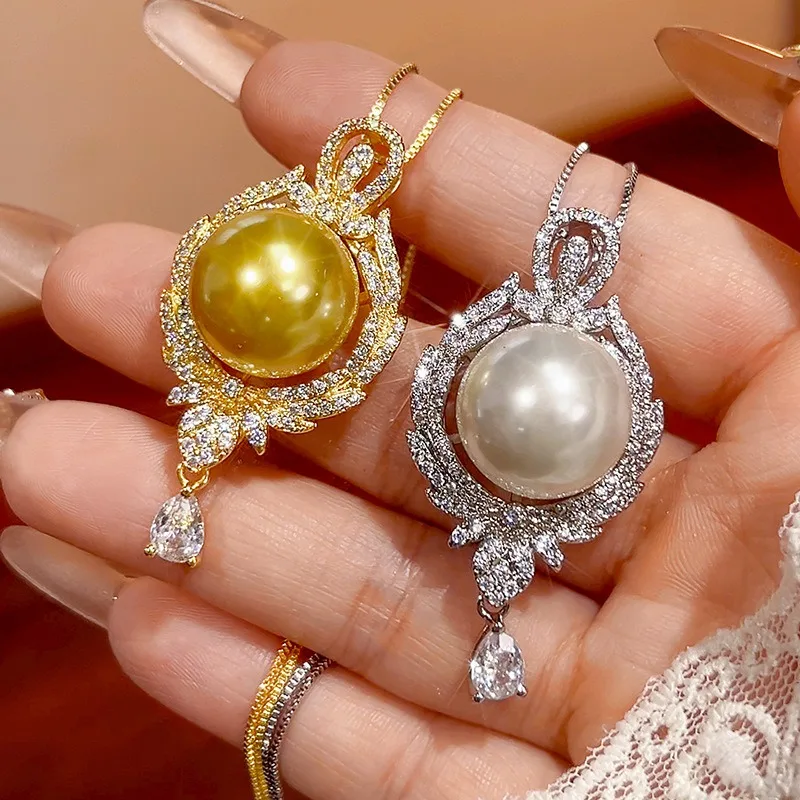 Classic Water Drop Plated Pearl Pendant Necklace for Women Simple Niche Choker Chain Fashion Necklace Women Jewelry Accessories
Classic Water Drop Plated Pearl Pendant Necklace for Women Simple Niche Choker Chain Fashion Necklace Women Jewelry Accessories