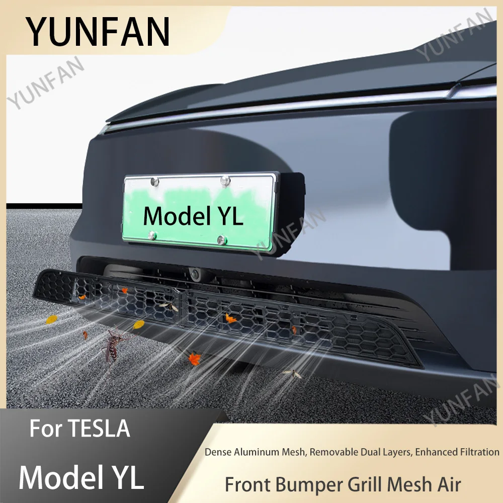 Enhanced Air Vent Protection Grille Guard Anti Insect Dust Mesh to Protect Condenser 2026 For Tesla Model YL
Enhanced Air Vent Protection Grille Guard Anti Insect Dust Mesh to Protect Condenser 2026 For Tesla Model YL