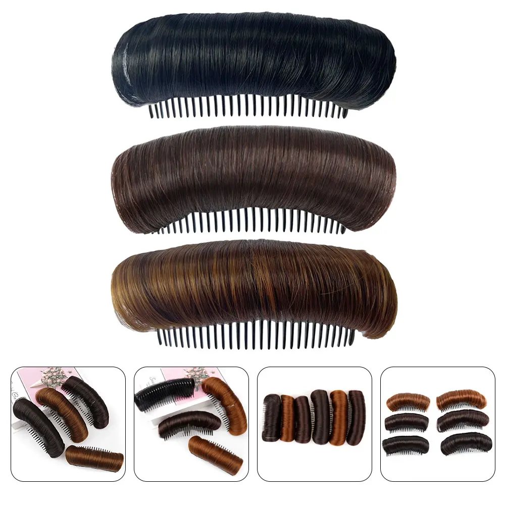 3pcs Bump Up Clips Hair Padding Pads Volume Styling Tools Women Accessories Comfortable Natural Look Durable Hair Cushion Clamp
3pcs Bump Up Clips Hair Padding Pads Volume Styling Tools Women Accessories Comfortable Natural Look Durable Hair Cushion Clamp