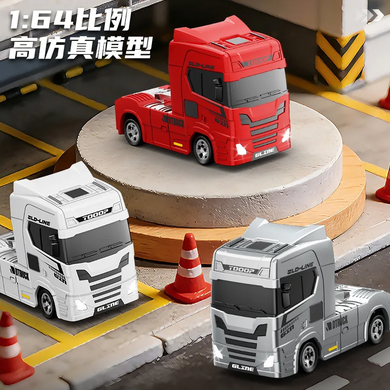Ask Beifeng Remote Control Road Car RC Drift Toy Car Semi-Trailer Full Scale 1:64 Mini Desktop Drift Truck Head 4WD
Ask Beifeng Remote Control Road Car RC Drift Toy Car Semi-Trailer Full Scale 1:64 Mini Desktop Drift Truck Head 4WD