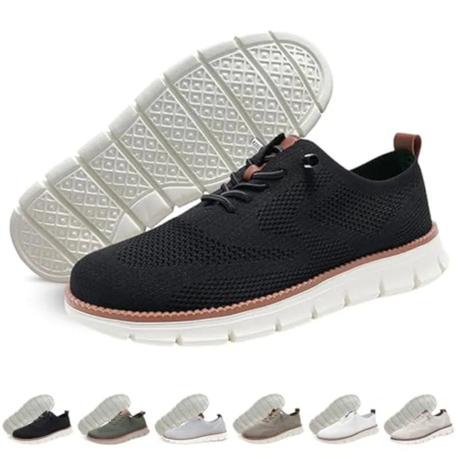 Mens Casual Shoes, Bussiness Oxford Shoes, Dress Sneakers, Breeze Lightweight Fashion Walking Breathable
Mens Casual Shoes, Bussiness Oxford Shoes, Dress Sneakers, Breeze Lightweight Fashion Walking Breathable