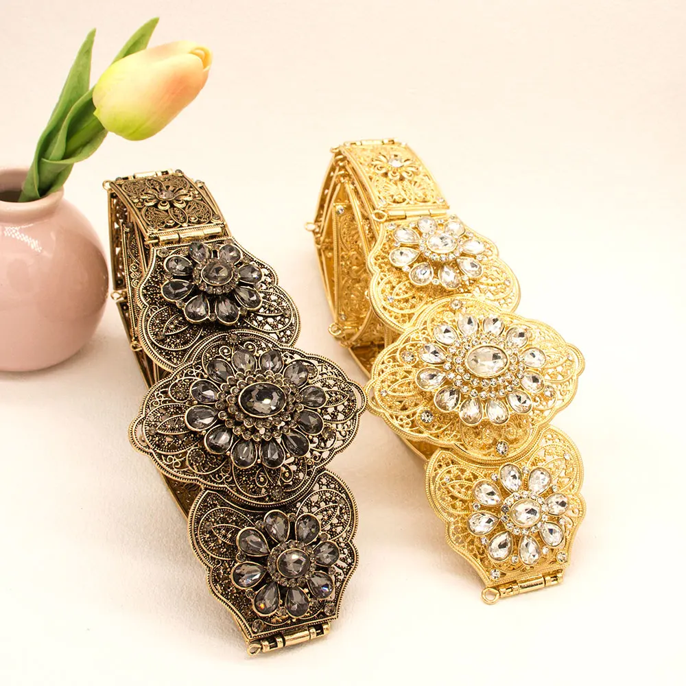 Chic Caucasus Women Belt Crystal Morocco Caftan Belt Arab Turkish Wedding Jewelry Adjustable Length
Chic Caucasus Women Belt Crystal Morocco Caftan Belt Arab Turkish Wedding Jewelry Adjustable Length