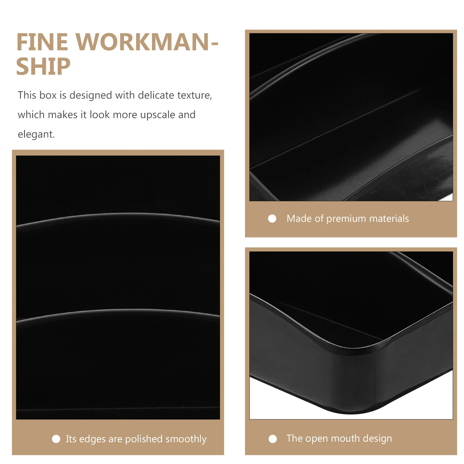 Plastic Storage Box for Tea Bags Candy Small Items Smooth Edges No Scratch Open Mouth Design Home Kitchen Office 100 Uses Coffee
Plastic Storage Box for Tea Bags Candy Small Items Smooth Edges No Scratch Open Mouth Design Home Kitchen Office 100 Uses Coffee