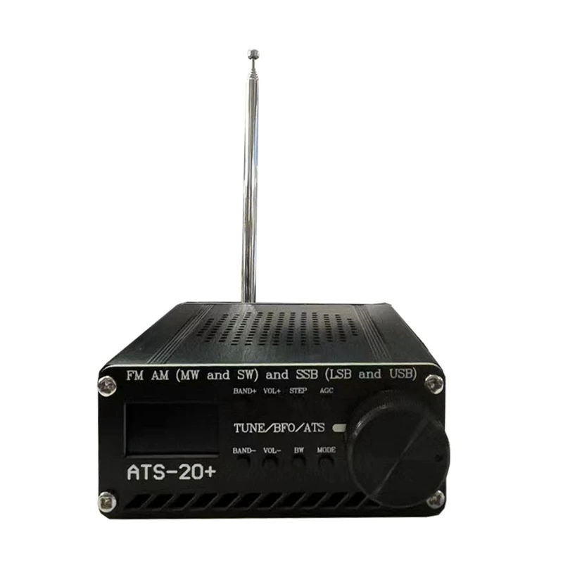 Настольный USB-приемник цифровой настройки с батарейным питанием FM (MW и SW) SSB
Настольный USB-приемник цифровой настройки с батарейным питанием FM (MW и SW) SSB