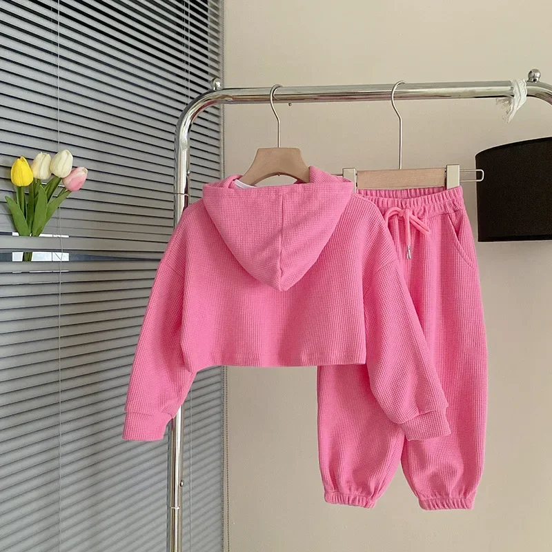 Autumn 2025 new children's long-sleeved hooded sweatshirt casual pants fashion three-piece set Spring and autumn girls set
Autumn 2025 new children's long-sleeved hooded sweatshirt casual pants fashion three-piece set Spring and autumn girls set
