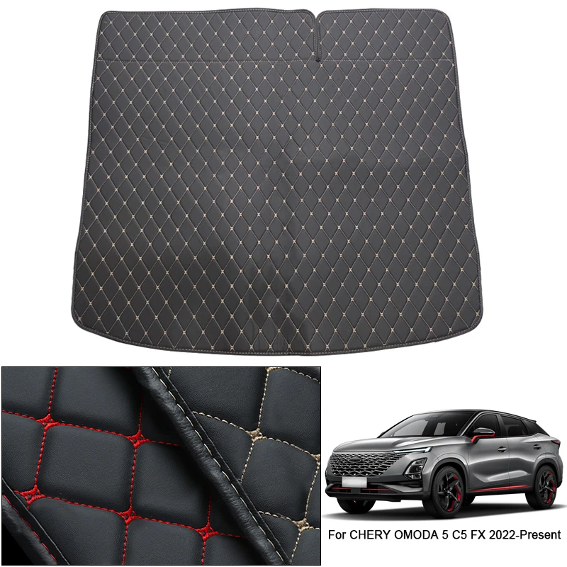1pc Leather Car Custom Trunk Mats Waterproof Anti-Dirty Tray Cargo Liner Auto Accessories For Chery OMODA 5 2022 2023 2024
1pc Leather Car Custom Trunk Mats Waterproof Anti-Dirty Tray Cargo Liner Auto Accessories For Chery OMODA 5 2022 2023 2024