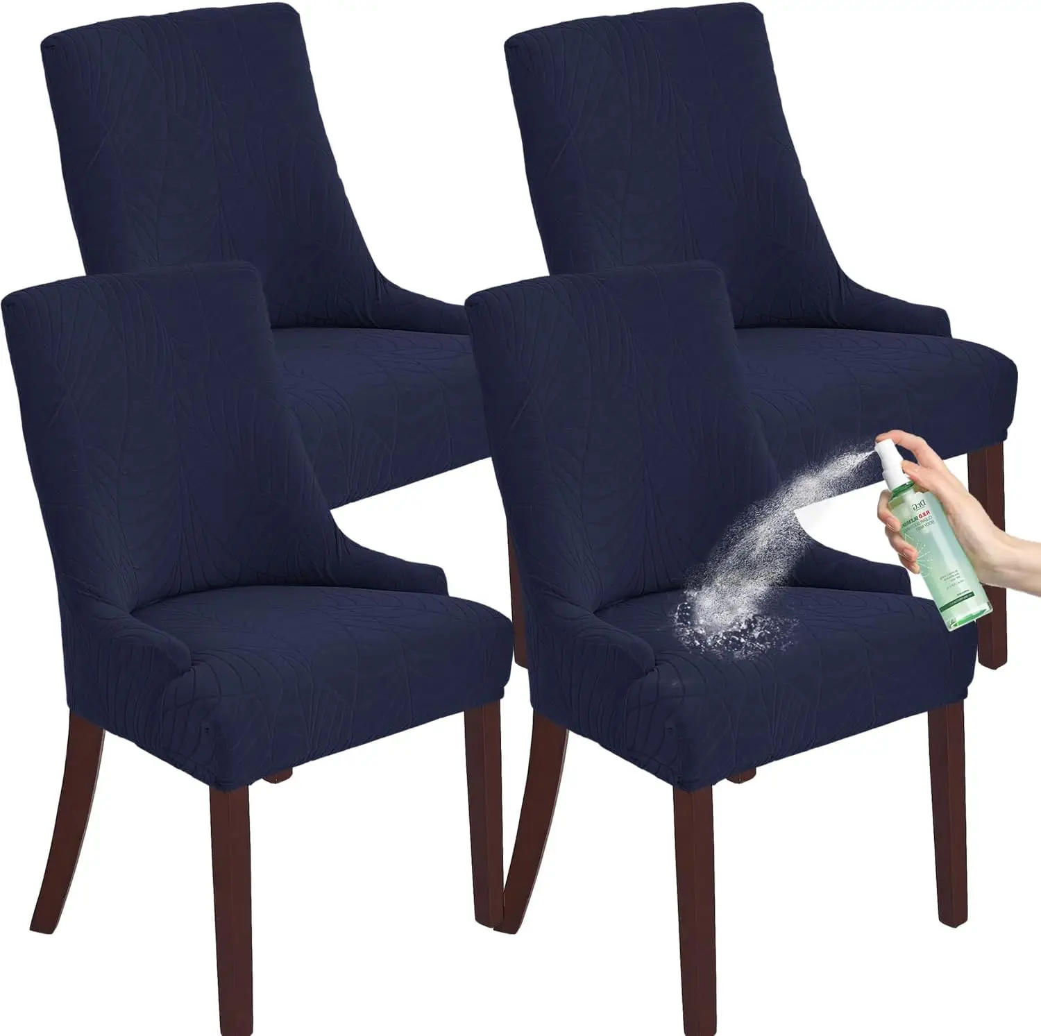 Jacquard Waterproof Stretch Wingba Chair Cover Slipcover - Reusable Protector Cover For Dining Room Banquet Home Decor Etc Hine
Jacquard Waterproof Stretch Wingba Chair Cover Slipcover - Reusable Protector Cover For Dining Room Banquet Home Decor Etc Hine