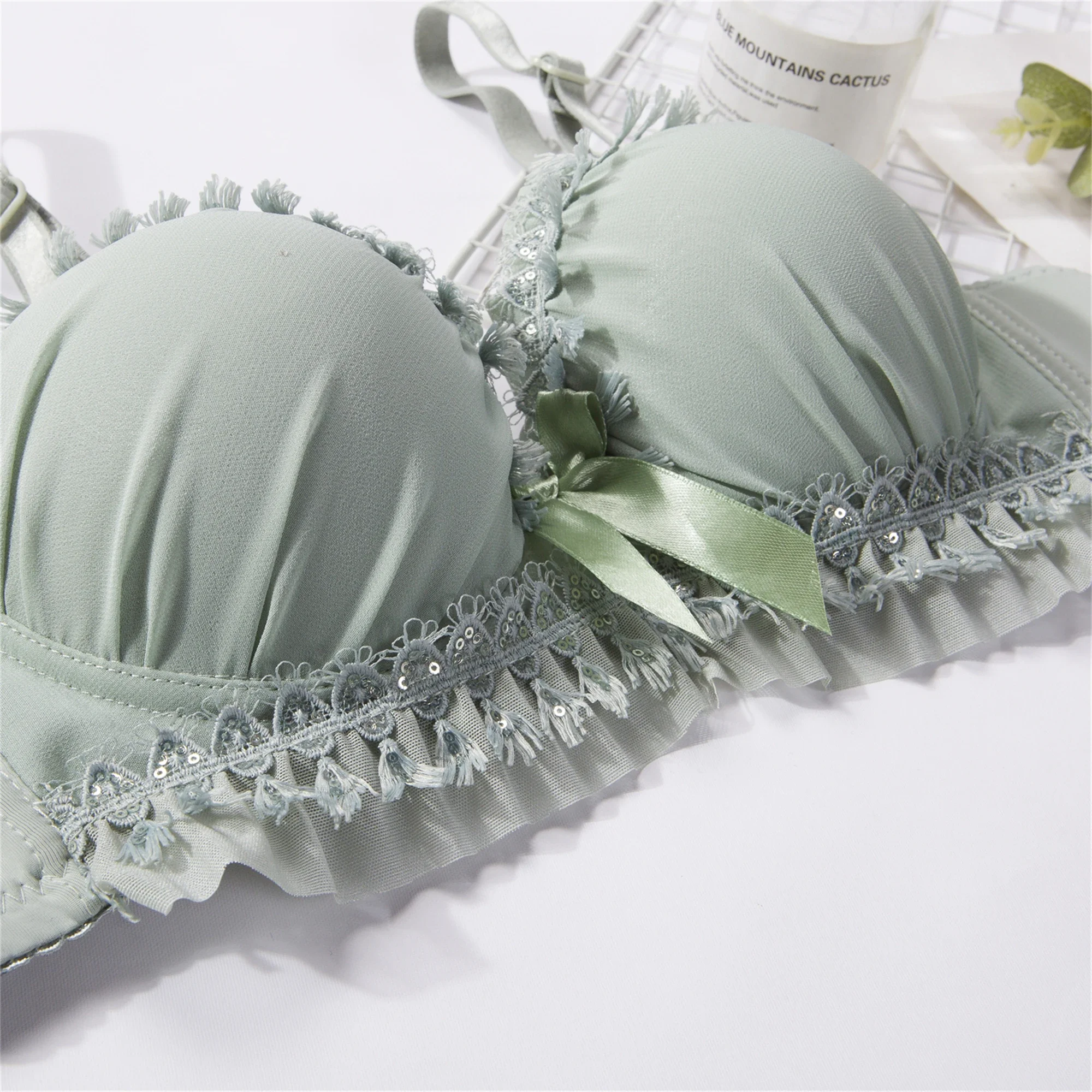 Lace Bra Set for Girl Sexy Underwear Brassiere Women Lingerie Sweet Cute Girl Bra Breathable Soft Underwear Set Sexy Bra Briefs
Lace Bra Set for Girl Sexy Underwear Brassiere Women Lingerie Sweet Cute Girl Bra Breathable Soft Underwear Set Sexy Bra Briefs
