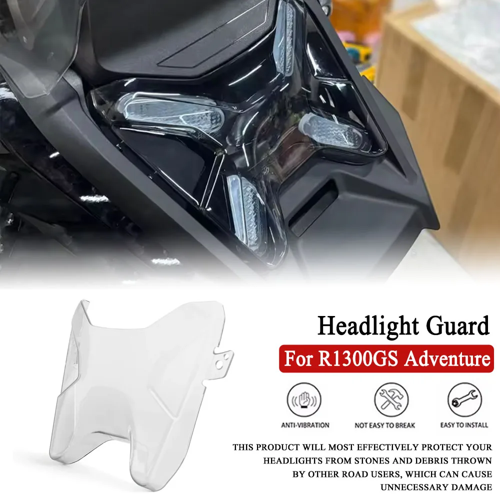For BMW R1300GS Adventure R1300GS ADV Headlamp Protection Lens Accessories R1300 GSA Motorcycle Headlight Guard Protective Cover
For BMW R1300GS Adventure R1300GS ADV Headlamp Protection Lens Accessories R1300 GSA Motorcycle Headlight Guard Protective Cover