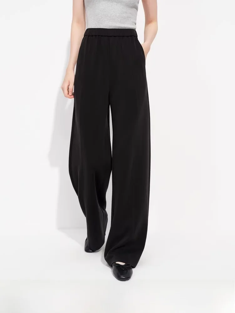 High Waist Elastic Waist Straight Leg Pants Women's Spring 2026 New Loose Sports Casual Pants Comfortable Straight Cut Trousers
High Waist Elastic Waist Straight Leg Pants Women's Spring 2026 New Loose Sports Casual Pants Comfortable Straight Cut Trousers