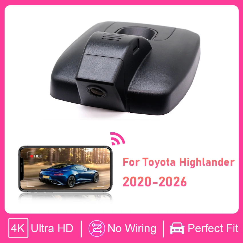 Plug and play HD 4K 2160P Loop recording Car Dvr Dash Cam Camera for Toyota Highlander XLE LE 2020 2021 2022 2023 2024 2025 2026
Plug and play HD 4K 2160P Loop recording Car Dvr Dash Cam Camera for Toyota Highlander XLE LE 2020 2021 2022 2023 2024 2025 2026