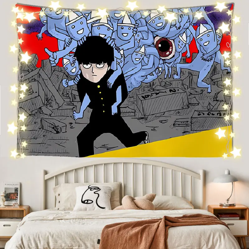 Mobu Saiko Hyaku Mob Psycho 100 Dimple Kageyama Shigeo Reigen Arataka Cosplay Background Cloth Posters Room Decoration Xmas Gift
Mobu Saiko Hyaku Mob Psycho 100 Dimple Kageyama Shigeo Reigen Arataka Cosplay Background Cloth Posters Room Decoration Xmas Gift
