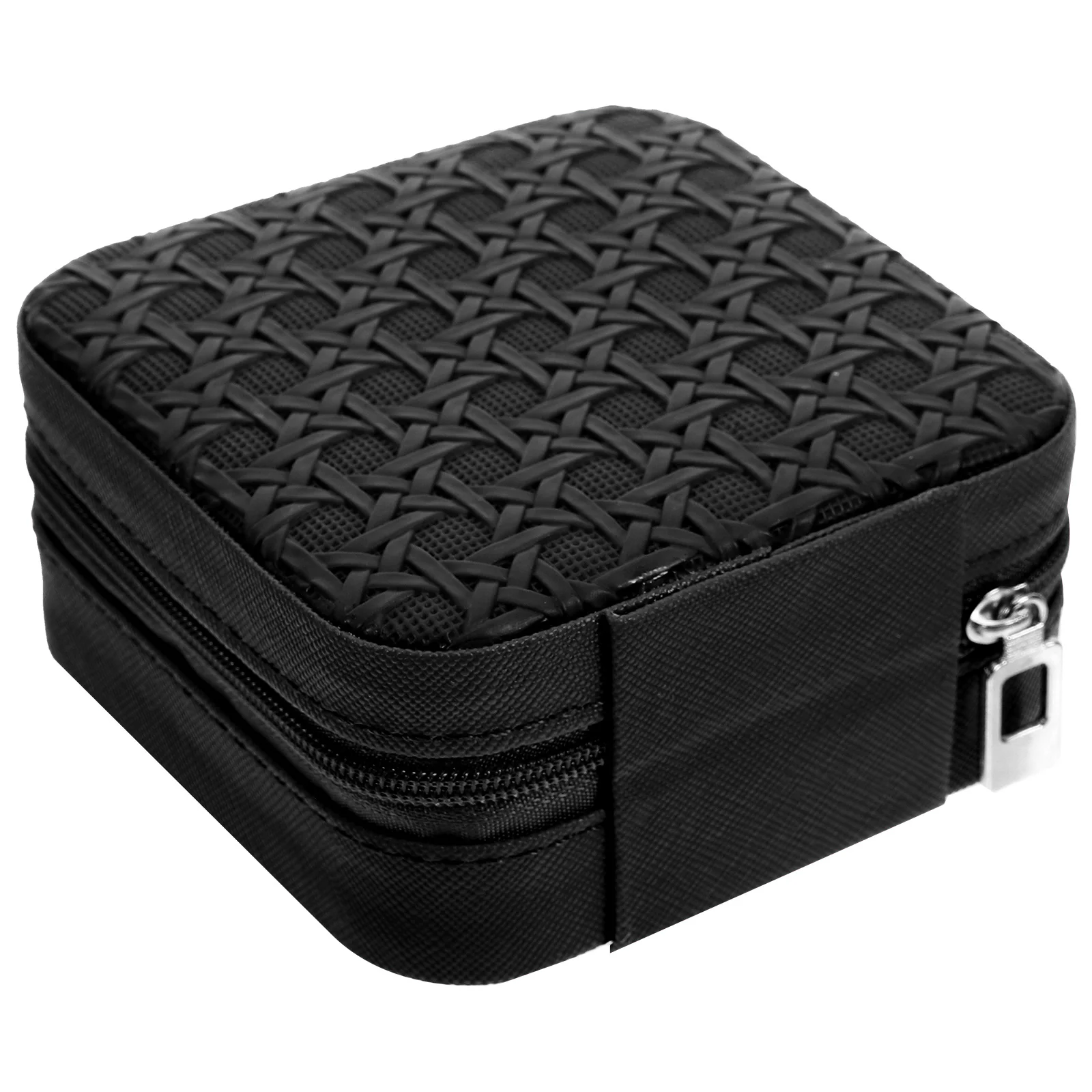 Portable Jewelry Case Travel ganizer Woven Pattern Compact Lightweight Storage Box for Earrings Necklaces Bracelets Brooches
Portable Jewelry Case Travel ganizer Woven Pattern Compact Lightweight Storage Box for Earrings Necklaces Bracelets Brooches