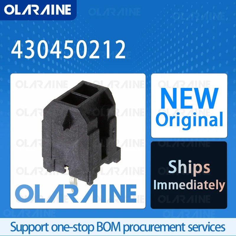 20/50/100Pcs 430450212 100% brand new and original IC chip Headers and wire housings Connector 2 Position
20/50/100Pcs 430450212 100% brand new and original IC chip Headers and wire housings Connector 2 Position