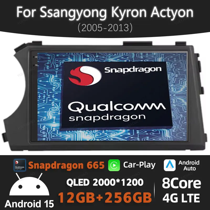 Android 15 Car Radio For Ssangyong Kyron Actyon 2005 2006 2007 2008 2009 2010 - 2013 Head Unit 2DIN 4G LTE 5G WIFI BT QLED NAVI
Android 15 Car Radio For Ssangyong Kyron Actyon 2005 2006 2007 2008 2009 2010 - 2013 Head Unit 2DIN 4G LTE 5G WIFI BT QLED NAVI