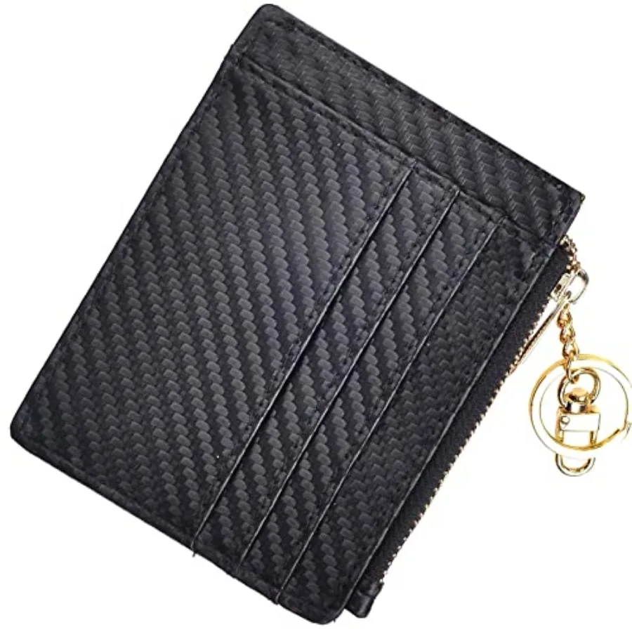 Slim RFID Credit Card Holder for Women Mini Front Pocket Wallet Purse With Keychain
Slim RFID Credit Card Holder for Women Mini Front Pocket Wallet Purse With Keychain