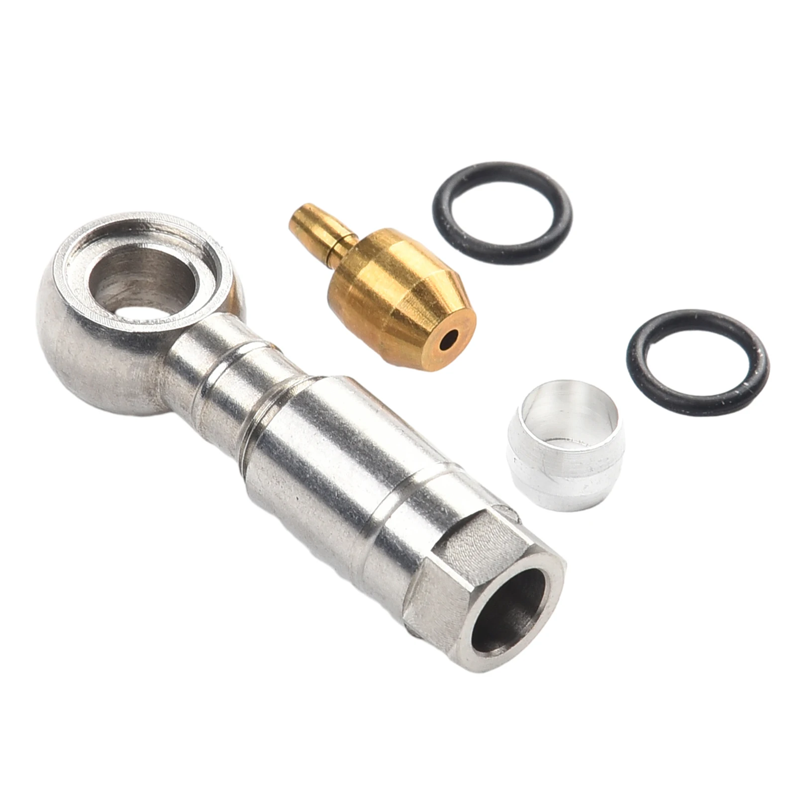 Adapter End Banjo Banjo Connector Banjo Connector Kit End Hose Hydraulic Disc Brake Cable Metal Oil Needle Silver
Adapter End Banjo Banjo Connector Banjo Connector Kit End Hose Hydraulic Disc Brake Cable Metal Oil Needle Silver