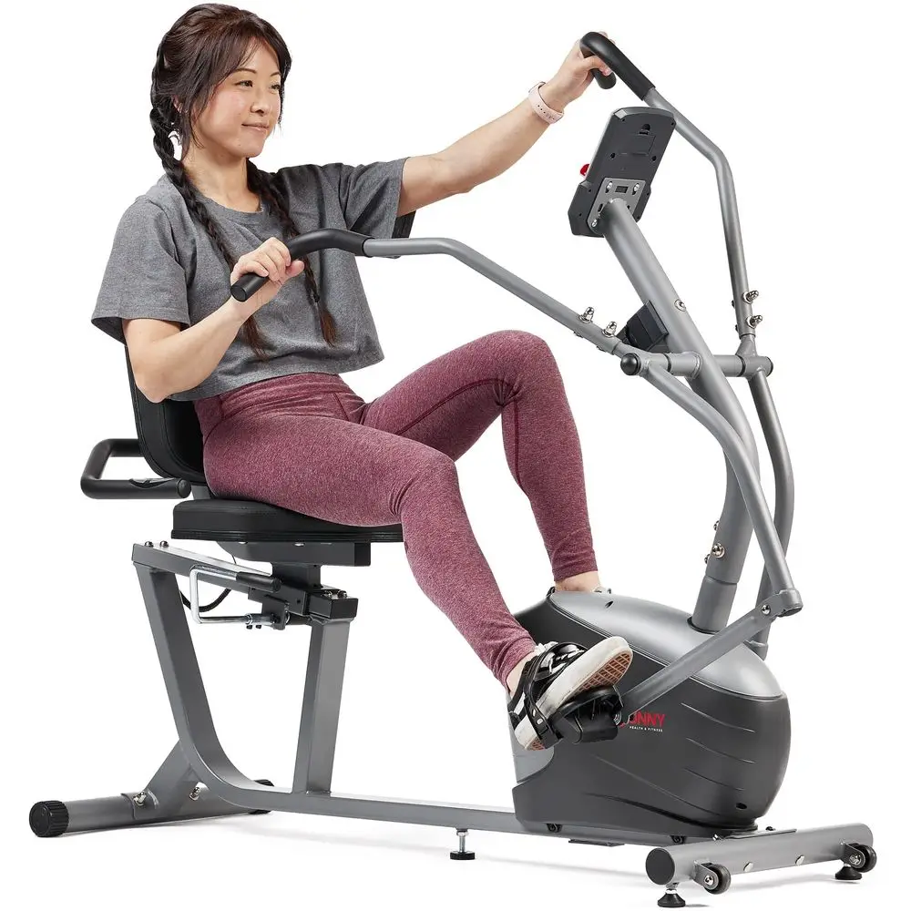 Smart Recumbent Bike, FullBody Home Training with Arm Leg Exercisers, Indoor Cycling Workout Machine Plus Adjustable Seat amp B
Smart Recumbent Bike, FullBody Home Training with Arm Leg Exercisers, Indoor Cycling Workout Machine Plus Adjustable Seat amp B