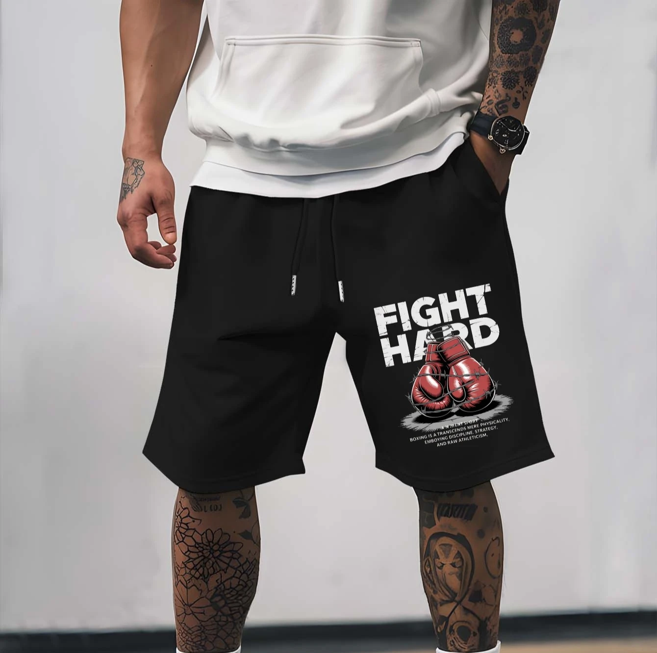 Men's Casual Solid Color Shorts with Drawstring Waistband Design, Perfect for Summer Beach Vacations
Men's Casual Solid Color Shorts with Drawstring Waistband Design, Perfect for Summer Beach Vacations