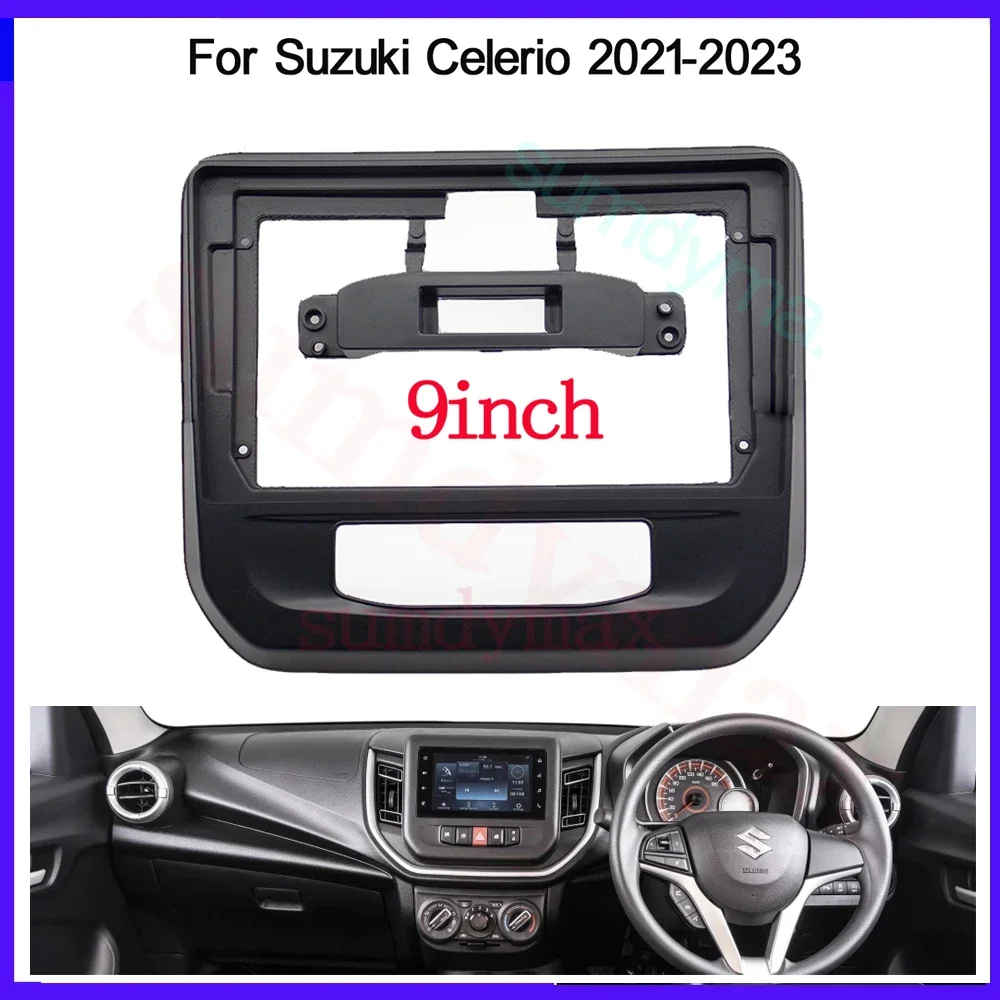 9Inch Car Fascia Radio Panel forSuzuki Celerio 2021-2023 Dash Kit Install Facia Console Bezel GPS Adapter 9inch Plate Trim Cover
9Inch Car Fascia Radio Panel forSuzuki Celerio 2021-2023 Dash Kit Install Facia Console Bezel GPS Adapter 9inch Plate Trim Cover