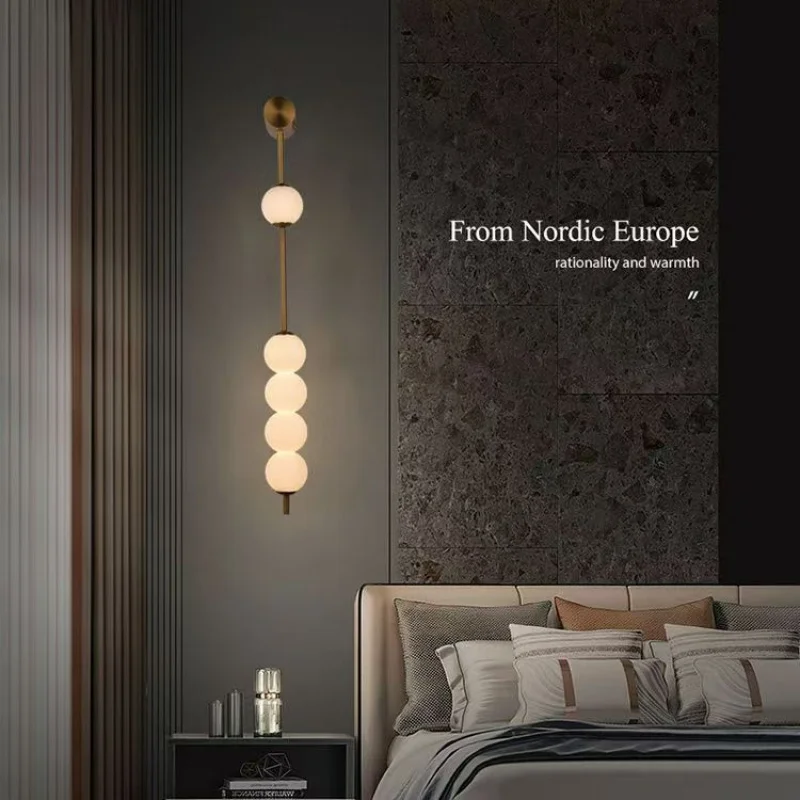 Nordic Wall Lamp LED Milky White Wind Gourd Wall Light Indoor Lighting Living Room Bedroom Bedside Home Decoration Hotel Sconce
Nordic Wall Lamp LED Milky White Wind Gourd Wall Light Indoor Lighting Living Room Bedroom Bedside Home Decoration Hotel Sconce