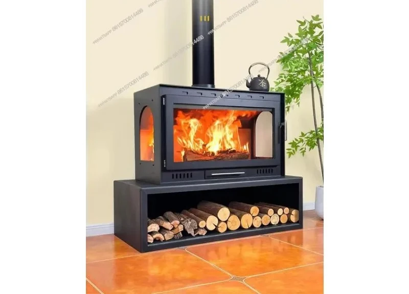 Real fire wood-burning fireplace Single-sided double-sided three-sided viewing fire heating fireplace Winter
Real fire wood-burning fireplace Single-sided double-sided three-sided viewing fire heating fireplace Winter