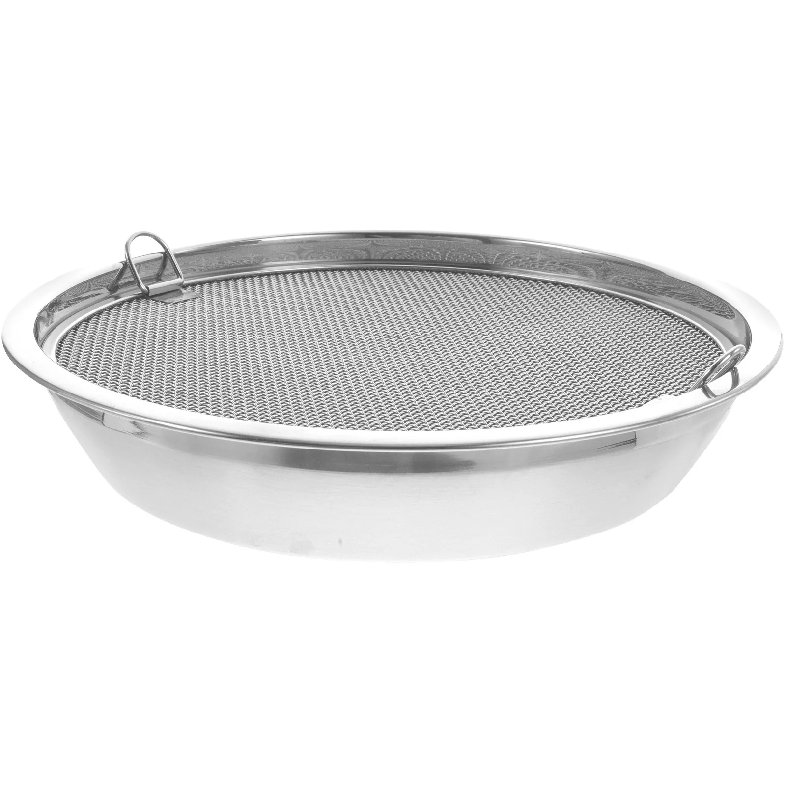 Stainless Steel Oil Drain Plate Food Serving Tray For Snacks Fruits Desserts Household Restaurant Use Air Fryer Basket For 
Stainless Steel Oil Drain Plate Food Serving Tray For Snacks Fruits Desserts Household Restaurant Use Air Fryer Basket For