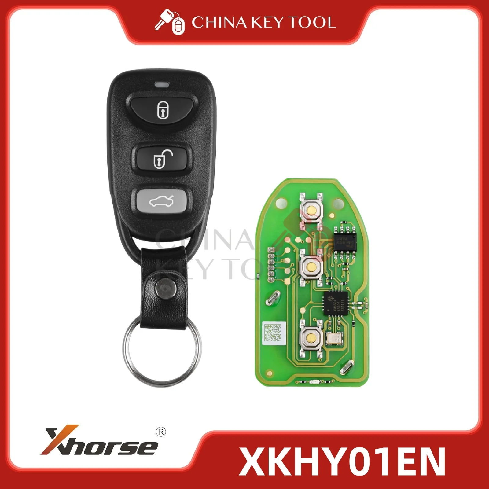 1PCS Xhorse Wire Remote For Hyundai Style 3+1 Separate Buttons XKHY01EN
1PCS Xhorse Wire Remote For Hyundai Style 3+1 Separate Buttons XKHY01EN