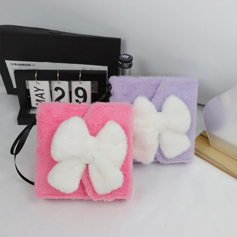 Girls Bowknot A7 Binder Photocards Holder Plush Photo Album Kpop Photo Card Binder Album for Photographs Idol Cards Collect Book
Girls Bowknot A7 Binder Photocards Holder Plush Photo Album Kpop Photo Card Binder Album for Photographs Idol Cards Collect Book