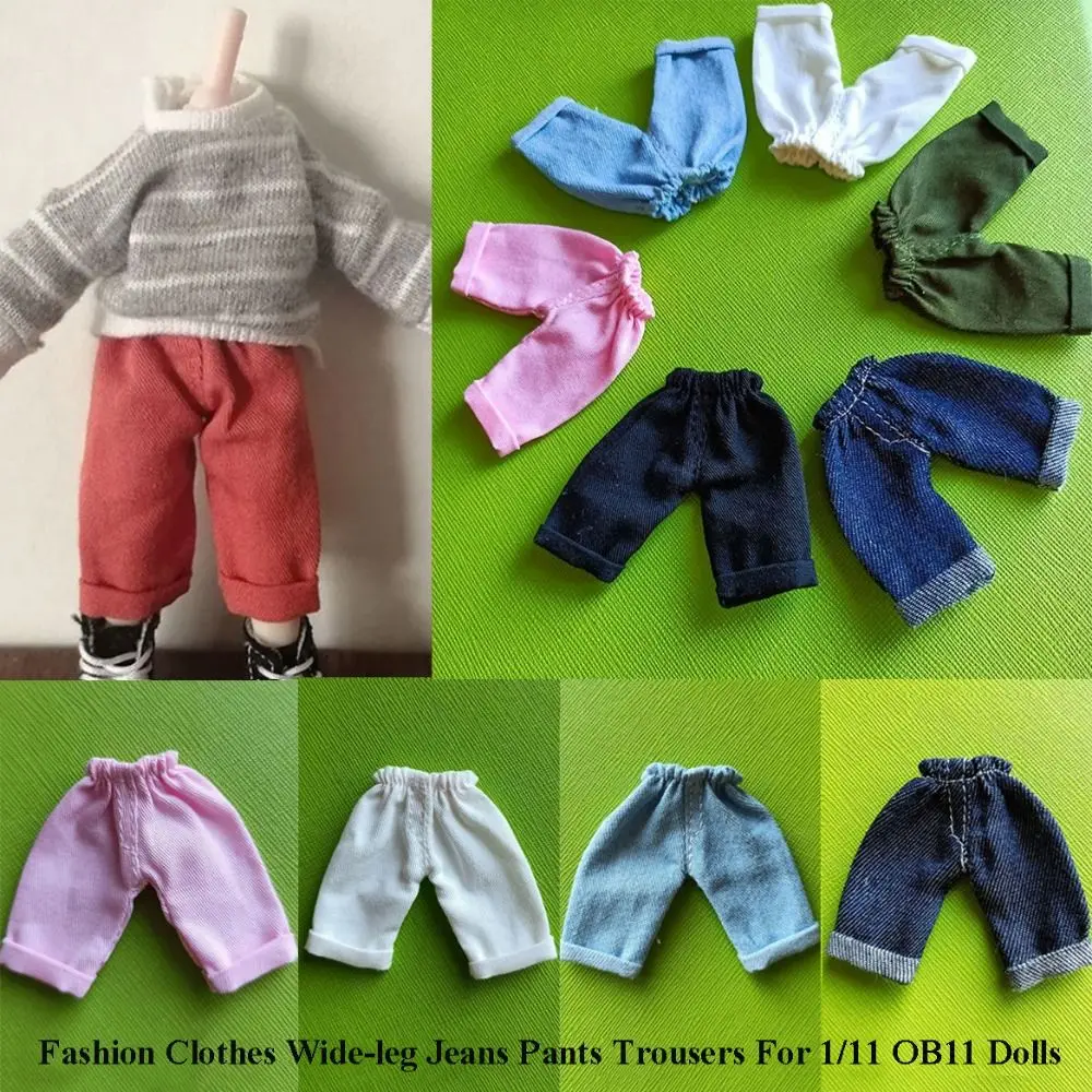 Fashion Wide-leg Jeans Pants DIY Multicolors Denim Pants Trousers Clothes
Fashion Wide-leg Jeans Pants DIY Multicolors Denim Pants Trousers Clothes