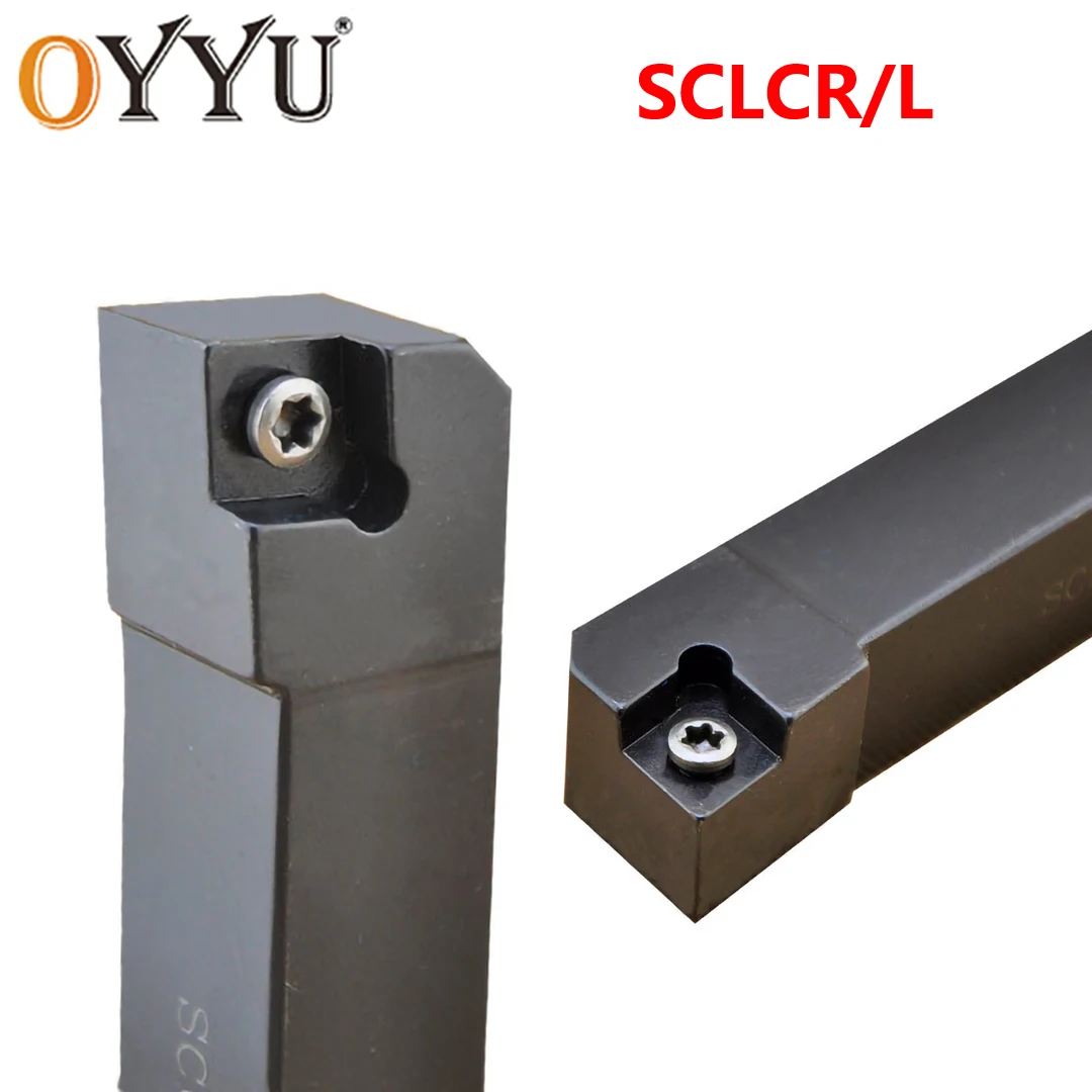 OYYU SCLCR 95 Degrees External Turning Tools CNC Holder Lathe Shank SCLCR1010H06 SCLCR1212H09 SCLCR1616 CCMT CCGT Carbide Insert
OYYU SCLCR 95 Degrees External Turning Tools CNC Holder Lathe Shank SCLCR1010H06 SCLCR1212H09 SCLCR1616 CCMT CCGT Carbide Insert