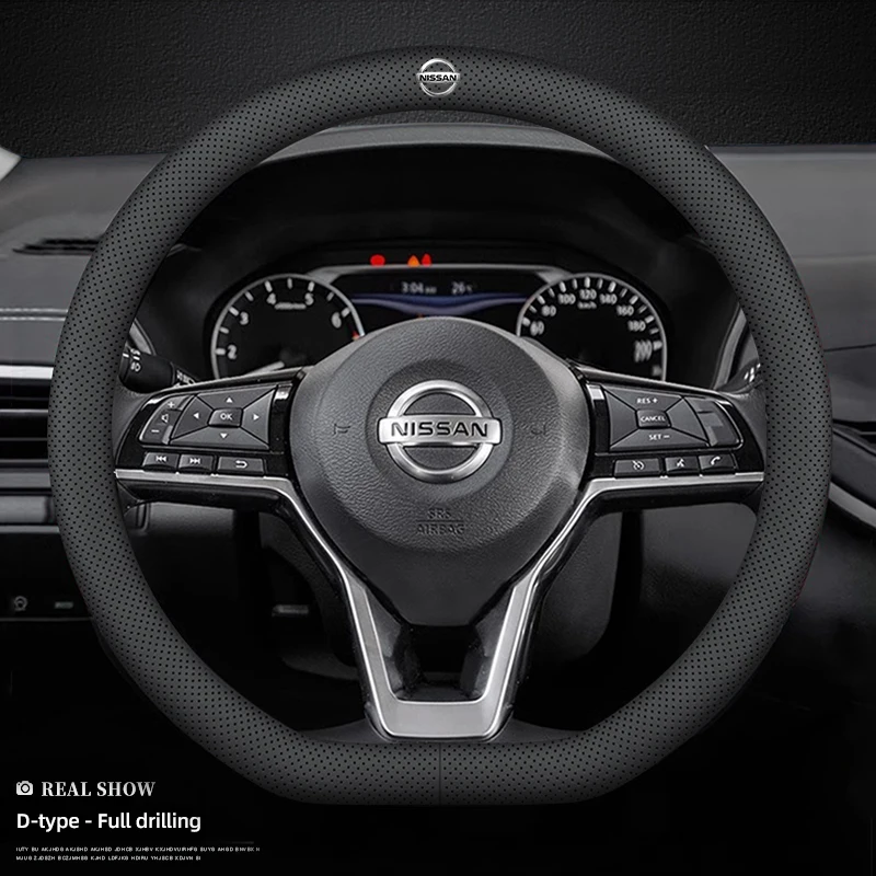 Car Steering Wheel Cover Leather Protection Accessories For Nissan X-Trail T32 T31 Qashqai J11 J10 Tiida Teana Navara Juke
Car Steering Wheel Cover Leather Protection Accessories For Nissan X-Trail T32 T31 Qashqai J11 J10 Tiida Teana Navara Juke