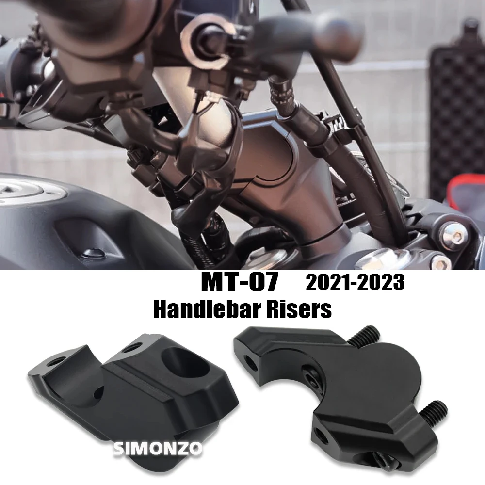MT07 Handle Bar Riser Clamp Extend Handlebar Adapter Mount For Yamaha MT-07 Handlebar Riser Motorcycle Back Move Mount 2021-2023
MT07 Handle Bar Riser Clamp Extend Handlebar Adapter Mount For Yamaha MT-07 Handlebar Riser Motorcycle Back Move Mount 2021-2023