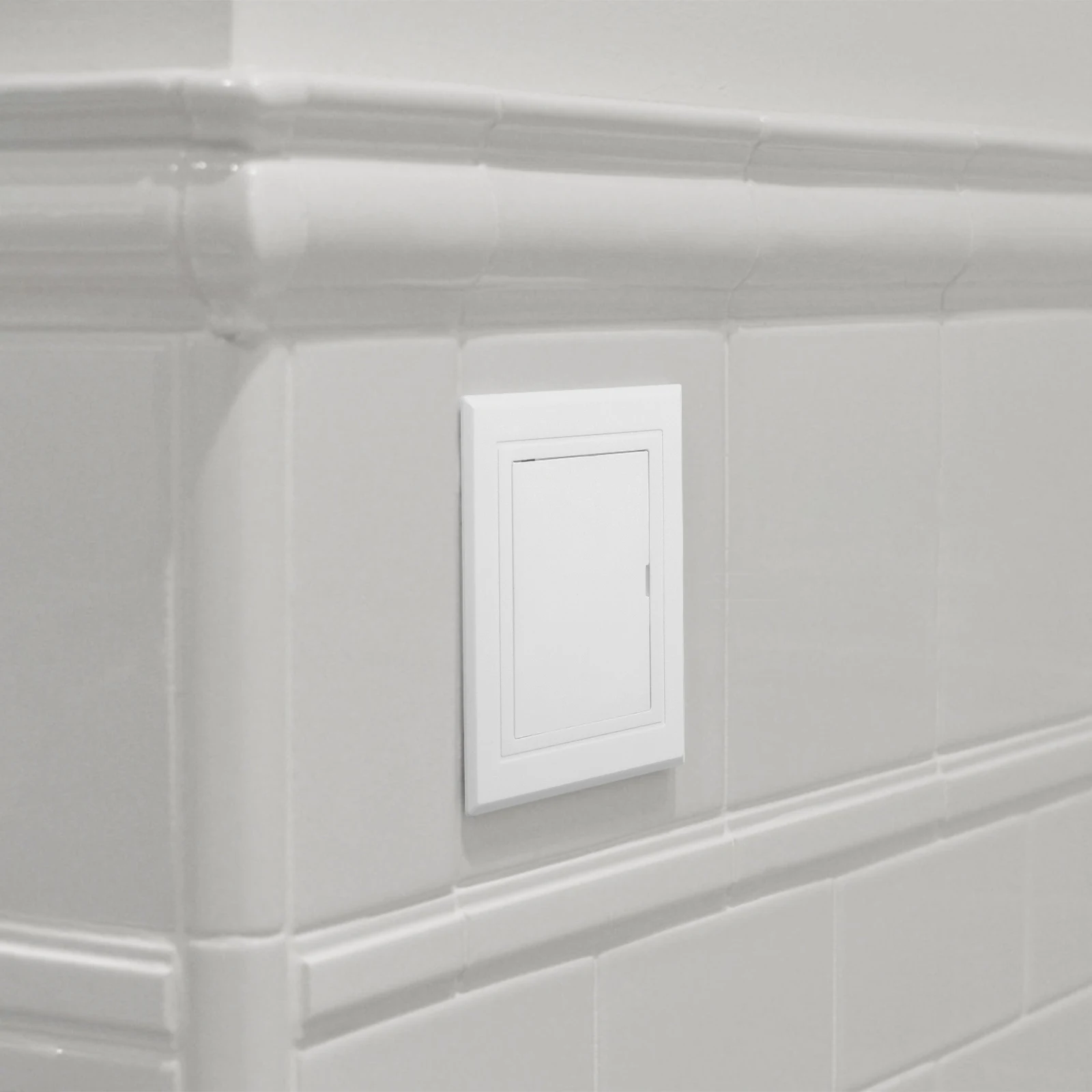 PVC Inspection Cover for Drainage System Modern White Plastic Access Panel Bathroom Pipe Opening Decor Durability Reliable
PVC Inspection Cover for Drainage System Modern White Plastic Access Panel Bathroom Pipe Opening Decor Durability Reliable