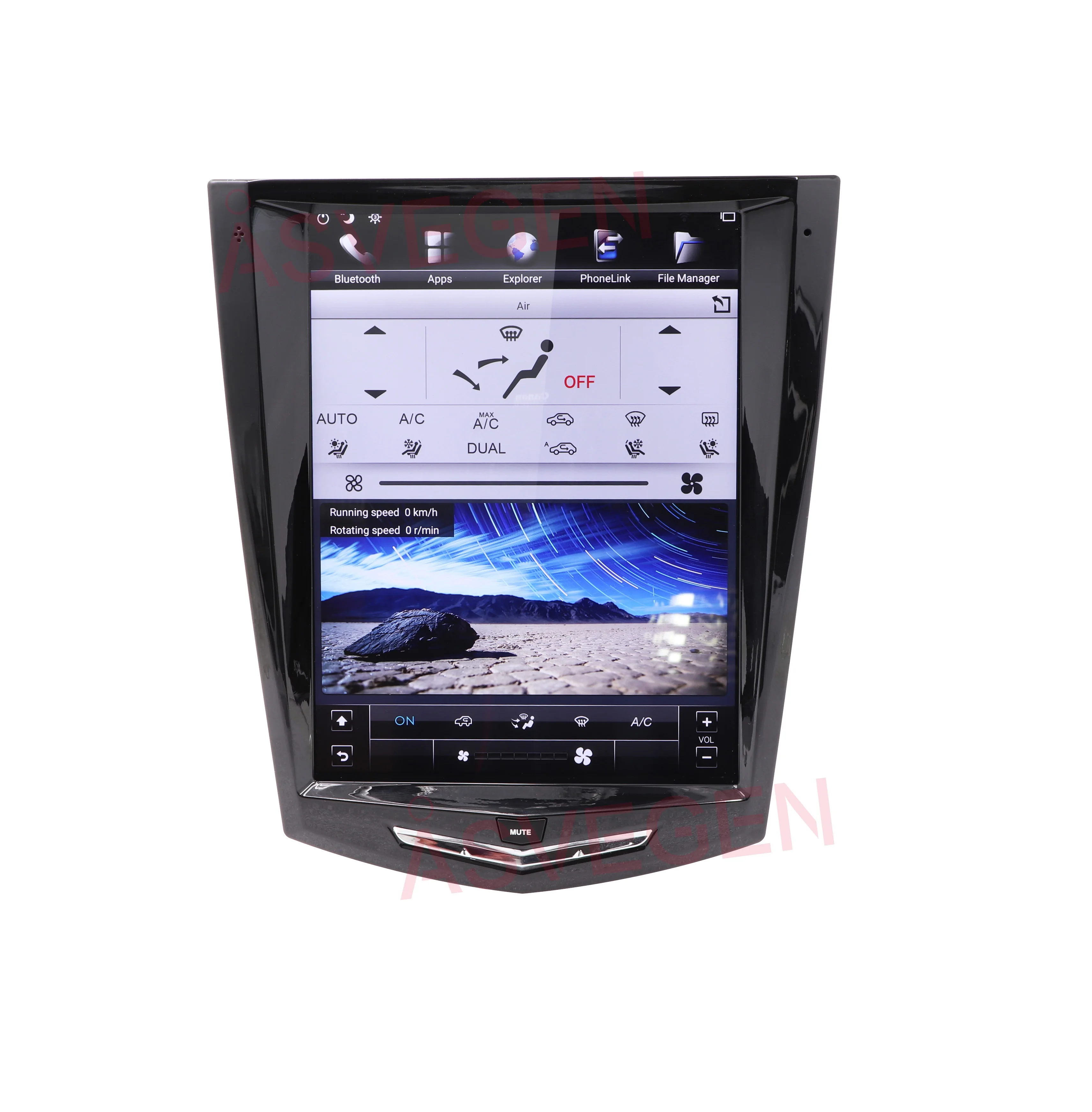 Asvegen Android PX6 Автомобильный DVD-радио Стереоплеер для Cadillac ATS SRX XTS CTS Escalade 2013-2016 с Wi-Fi Автомобильная навигация
Asvegen Android PX6 Автомобильный DVD-радио Стереоплеер для Cadillac ATS SRX XTS CTS Escalade 2013-2016 с Wi-Fi Автомобильная навигация