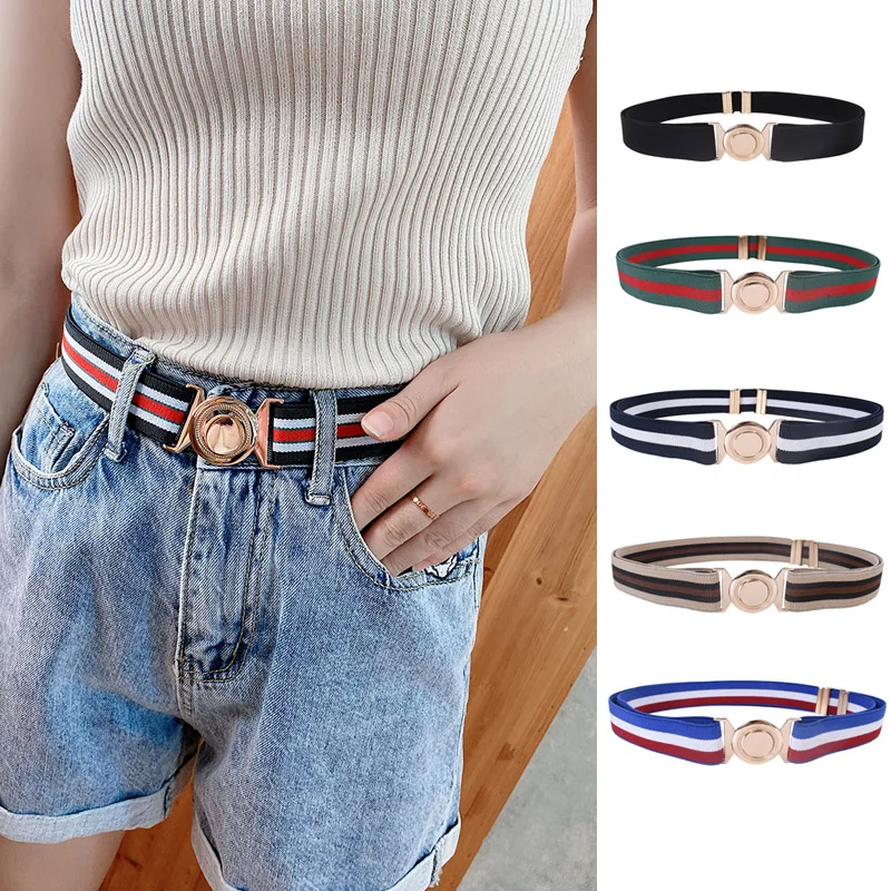 Belts for Women/Men Wide Elastic Invisible Belt with Flat Buckle Fashion Stretch Waist Belt Waistband for Jean Pants,Dresses
Belts for Women/Men Wide Elastic Invisible Belt with Flat Buckle Fashion Stretch Waist Belt Waistband for Jean Pants,Dresses