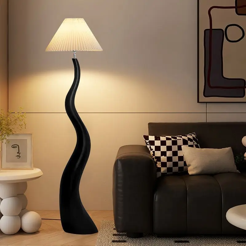 Hundred Fold Fabric Floor Lamps Foyer Sofasides High-end Feeling Bedroom Retro Simple Modern Home Decoration Upright Desk Lights
Hundred Fold Fabric Floor Lamps Foyer Sofasides High-end Feeling Bedroom Retro Simple Modern Home Decoration Upright Desk Lights