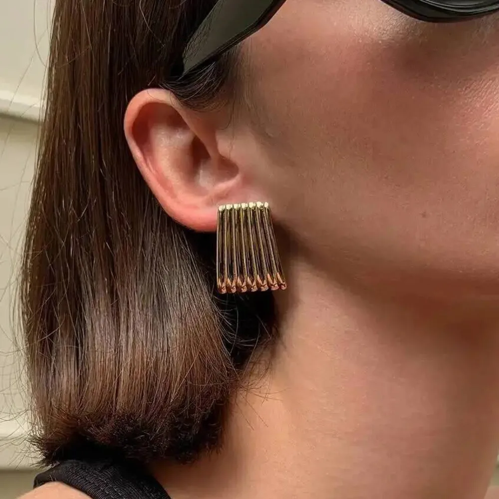SHIXIN Vintage Striped Texture 18K Gold Plated Stainless Steel Stud Earrings Women Geometric Waterproof Earring Fashion Jewelry
SHIXIN Vintage Striped Texture 18K Gold Plated Stainless Steel Stud Earrings Women Geometric Waterproof Earring Fashion Jewelry