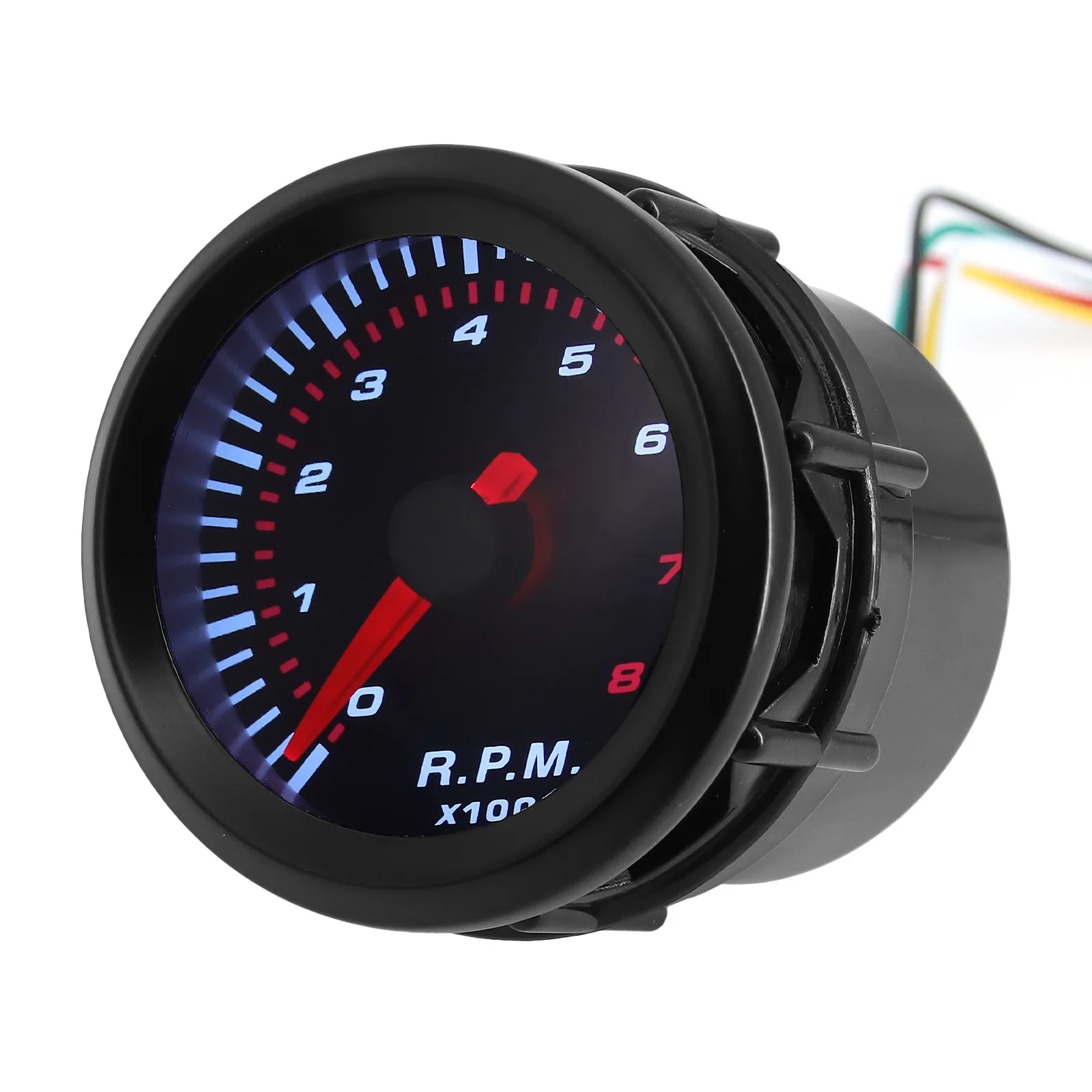 White LED 0-8000 RPM 52mm Tacho Meter 2" 52mm Smoke Lens Auto Tachometer Car Gauge 1-8 Cylinders Gasoline Racing Car 12V
White LED 0-8000 RPM 52mm Tacho Meter 2" 52mm Smoke Lens Auto Tachometer Car Gauge 1-8 Cylinders Gasoline Racing Car 12V