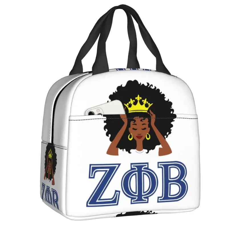 Перезаряжаемый Ланч-бокс Zeta Phi Beta 1920 для ZOB King Queen, Термоизолированный Ланч-бокс с едой для детей, школьников
Перезаряжаемый Ланч-бокс Zeta Phi Beta 1920 для ZOB King Queen, Термоизолированный Ланч-бокс с едой для детей, школьников
