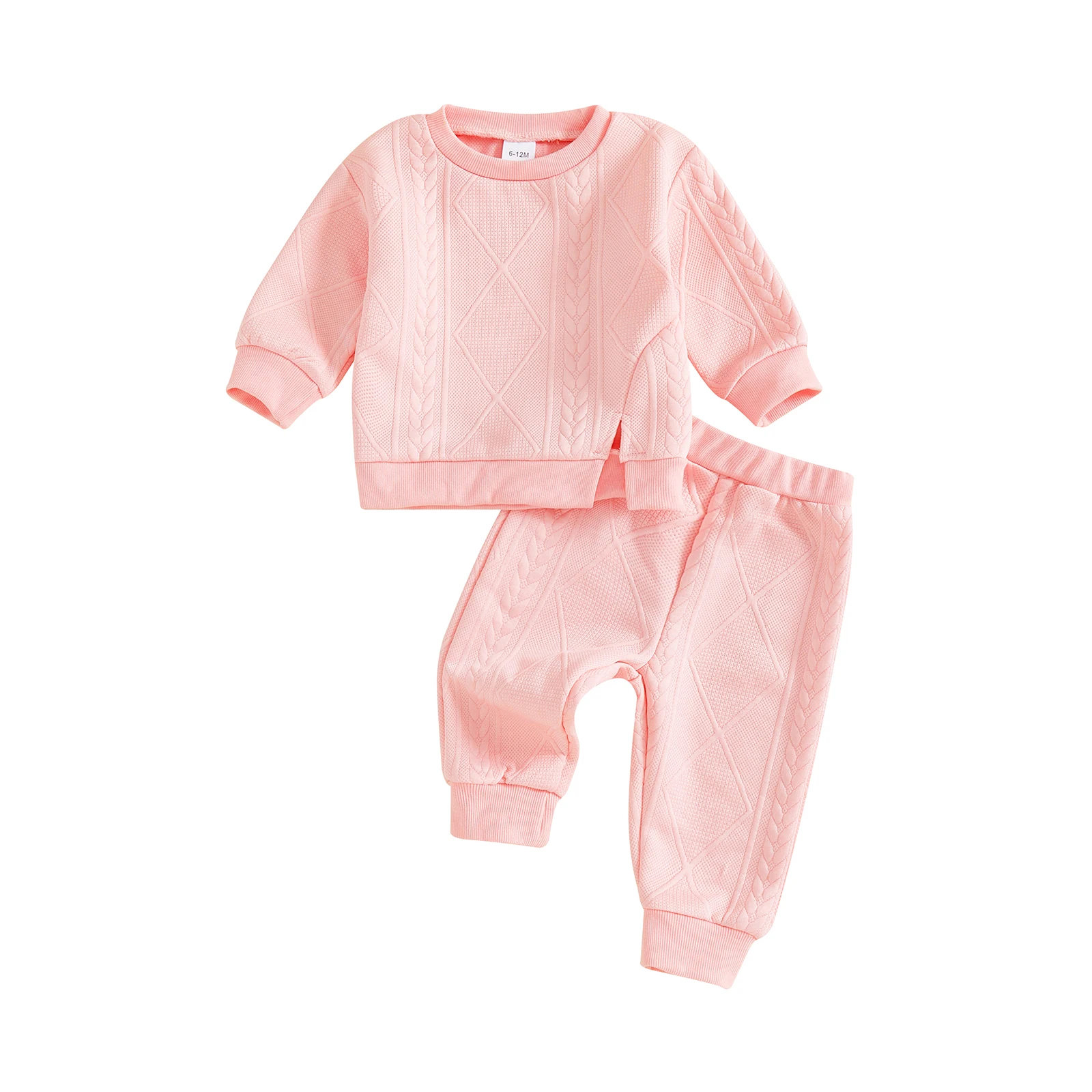 Toddler Girls Fall Outfits Solid Color Split Long Sleeve Sweatshirt and Elastic Pants Set Baby 2 Piece Clothes
Toddler Girls Fall Outfits Solid Color Split Long Sleeve Sweatshirt and Elastic Pants Set Baby 2 Piece Clothes