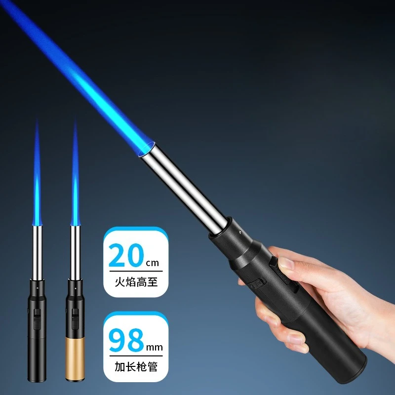 New Long Handle High Temperature Cigar Welding Gun Moxibustion Igniter Inflatable Lighter Windproof Direct Charge Wholesale
New Long Handle High Temperature Cigar Welding Gun Moxibustion Igniter Inflatable Lighter Windproof Direct Charge Wholesale