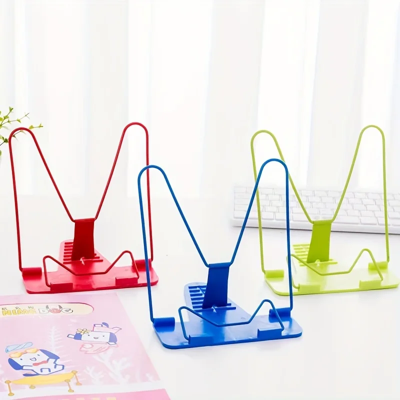 2pcs Collapsible Reading Stand - Multifunctional, Portable, and Durable Desk Accessory for Office and Home Use
2pcs Collapsible Reading Stand - Multifunctional, Portable, and Durable Desk Accessory for Office and Home Use
