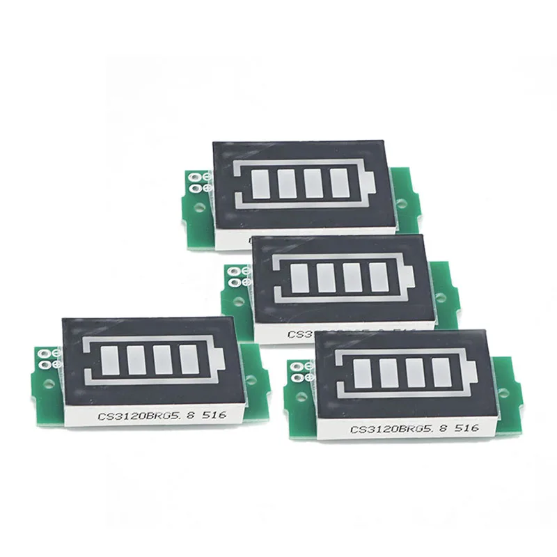 Single 3.7v 4.2V 1-8S 1S/2S/3S/4S Lithium Battery Capacity Indicator Tester Display Electric Vehicle Power Tester Li-ion a1