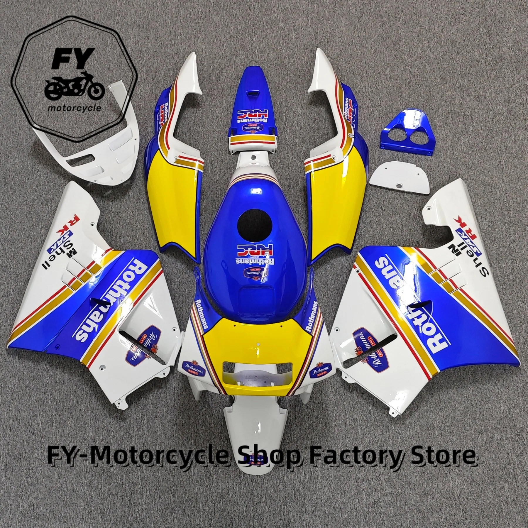 Motorcycle Fairings Kit Fit For NSR250 PGM3 P3 MC21 Bodywork Set High Quality Abs Injection White Blue
Motorcycle Fairings Kit Fit For NSR250 PGM3 P3 MC21 Bodywork Set High Quality Abs Injection White Blue