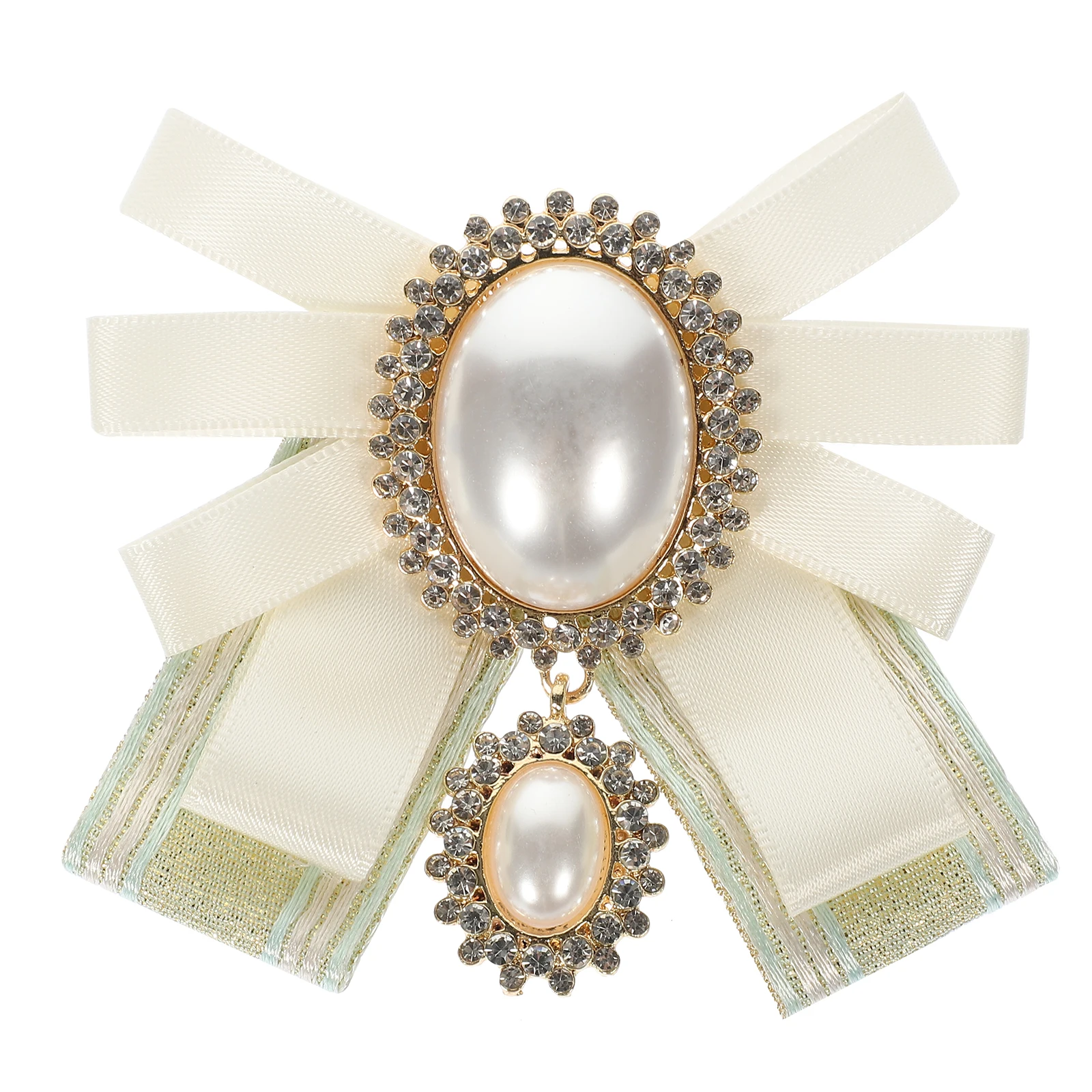Pearl Bow Brooch Women Elegant Rhinestone Decoration Pin Aesthetic Clothes Suit Large Accessories Christmas Gift
Pearl Bow Brooch Women Elegant Rhinestone Decoration Pin Aesthetic Clothes Suit Large Accessories Christmas Gift