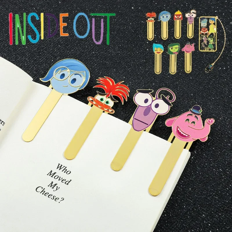 Disney Inside Out 2 Movie Peripherals Bookmarks Cartoon Book Pendant Cute Anime Figures Joy Sadness Anger Design Bookmarks Gift
Disney Inside Out 2 Movie Peripherals Bookmarks Cartoon Book Pendant Cute Anime Figures Joy Sadness Anger Design Bookmarks Gift
